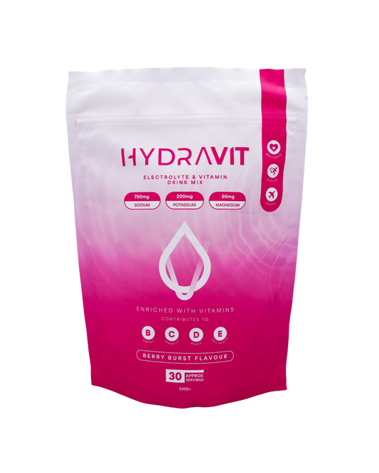 Hydravit Berry Burst Electrolyte Drink – 30 Servings